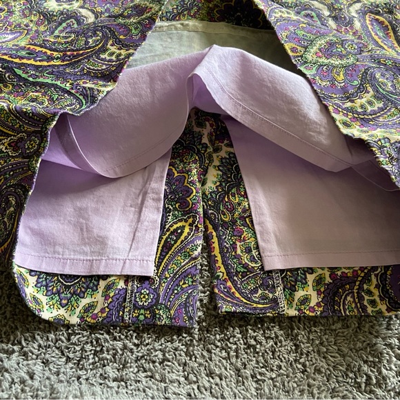 J. Crew No. 2 Pencil Skirt in Royal Paisley - Picture 9 of 11